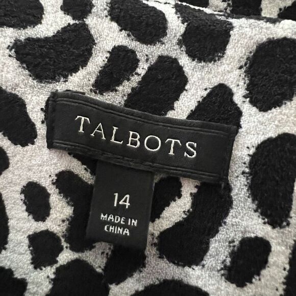 Talbots Women’s Dress 14 Animal Print - Picture 2 of 4